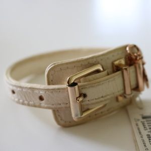 BCBGeneration White Cuff Bracelet